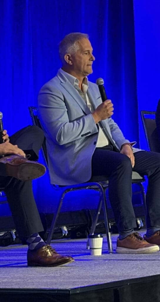 Andrew McIntyre on stage in Nashville