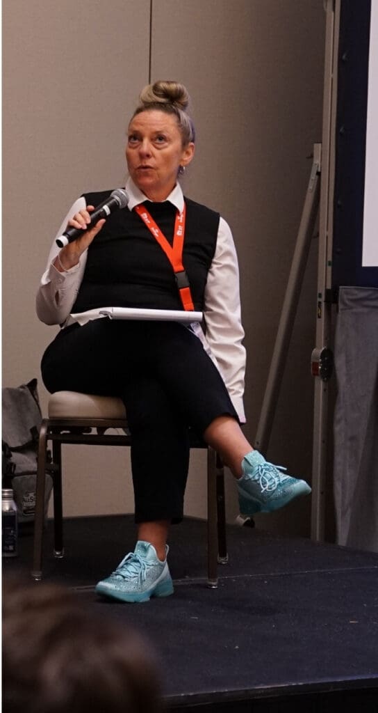 Stacy McGranor moderating in Nashville